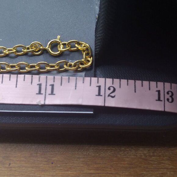 Vintage Gold Tone Signed PARK LANE Pendant Necklace mid century - Picture 5 of 5